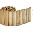 CERLAND - Bordure ONTARIO demi rondin - Pin - Nat. - L.180xl.20xEp.5cm - vignette