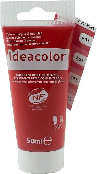 IDEACOLOR - Colorant Ultra-concentre 50ml Rouge - large