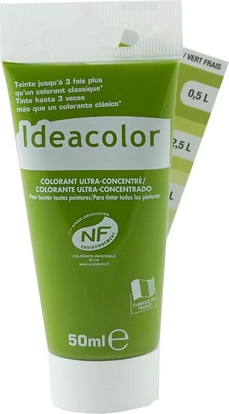 IDEACOLOR - Colorant Ultra-concentre 50ml Vert Frais - large
