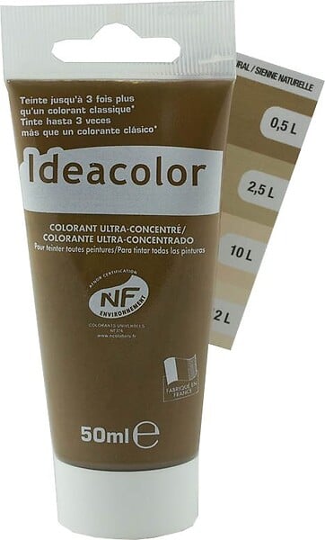 IDEACOLOR - Colorant Ultra-concentre 50ml Sienne Naturelle - large