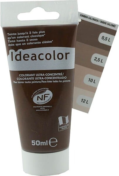 IDEACOLOR - Colorant Ultra-concentre 50ml Ombre Calcinee - large