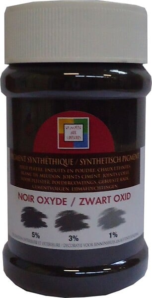 - - Pigment Noir Oxyde Pot 250ml - large