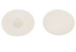 COTEKA - 30 cache-vis en plastique blanc 4.5mm - vignette