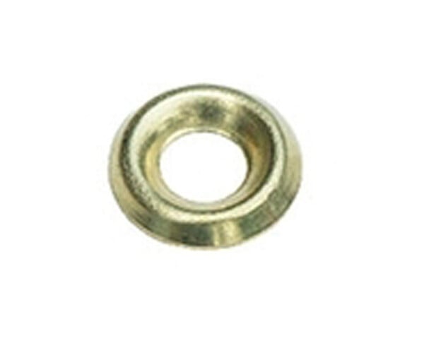 COTEKA - 25 cuvettes laiton nickelé 4mm - large