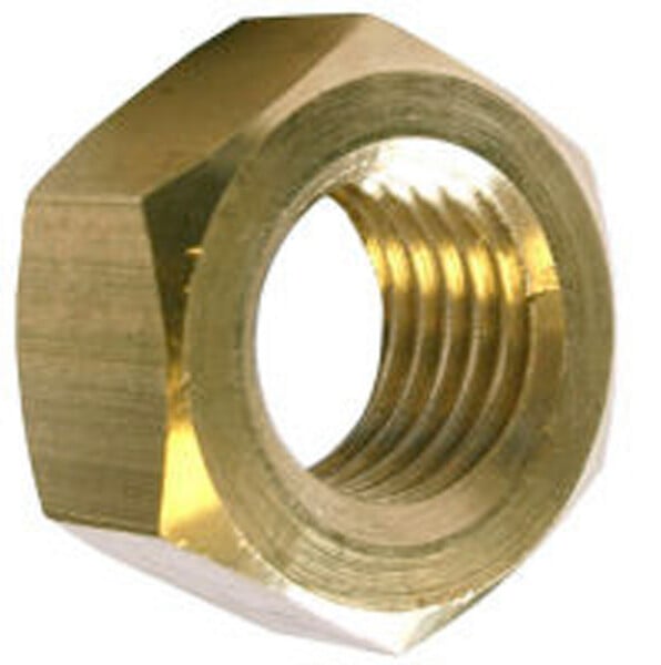 COTEKA - 28 écrous hexagonaux laiton 4mm - large