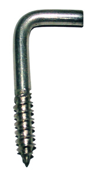 COTEKA - 3 gonds à vis acier zingué 6x60mm - large