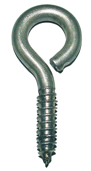 COTEKA - 18 pitons à vis acier zingué 3x16mm - large