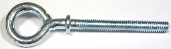 COTEKA - 7 pitons à collerette filetée zinc 4x40mm - large