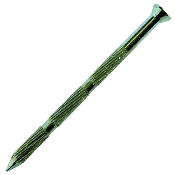 COTEKA - Pointes béton tête fendue striée electrozingué 2.7x50mm - large