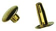 COTEKA - 10 rivets tubulaires en laiton 3.2x11.5mm - vignette
