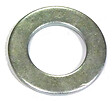 COTEKA - 5 rondelles étroites acier zingué 18mm - vignette