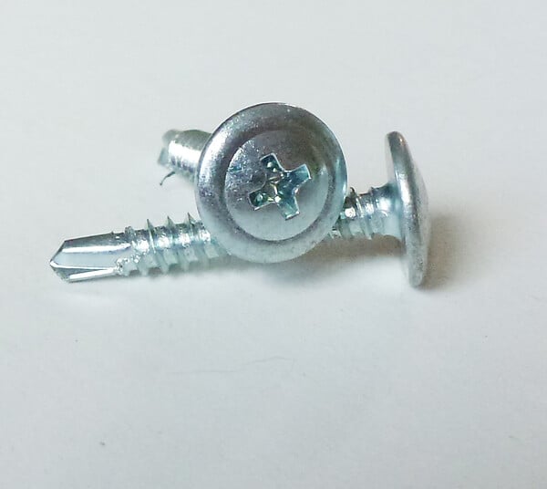 COTEKA - 18 vis acier zingué tête cylindrique pozidriv 4.2x25.4mm - large