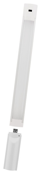 ELEXITY - Réglette USB avec batterie amovible 90Lm avec capteur infrarouge - large