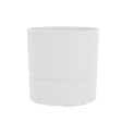 EDA - Pot de fleurs rond Aquaduo de 28,5 cm blanc ivoire - vignette