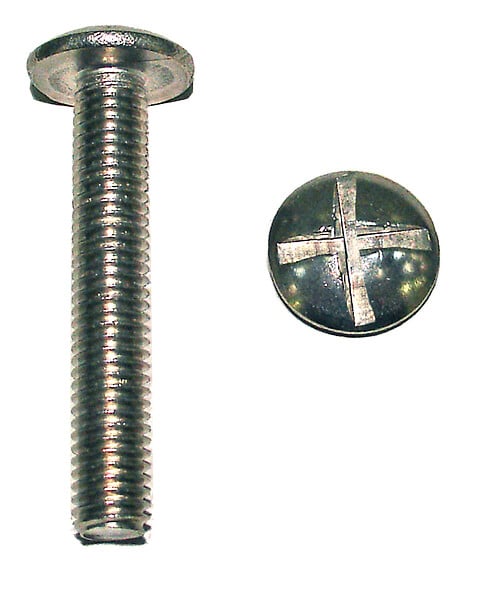 Vis poêlier acier zingué 5x60mm - large