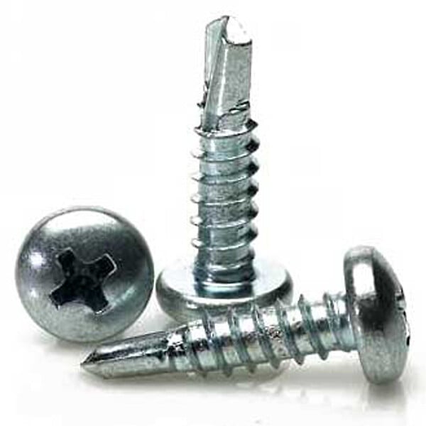 Vis tôle autoperceuse tête cylindrique bombée 4.2x19mm - large