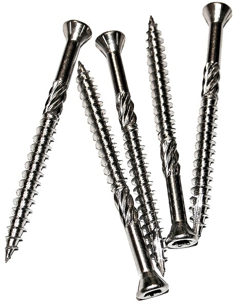 COTEKA - Vis tête à fraisée torx pour terrasse inox A2 4x40mm lot de 200 pièces - large