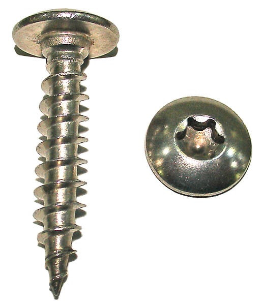 COTEKA - Vis à tête cylindrique Torx inox A2 - 7x60mm - large
