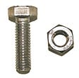 COTEKA - 10 boulons tête hexagonale inox A4 6x16mm - vignette