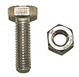 COTEKA - 3 boulons tête hexagonale inox A4 8x20mm - vignette