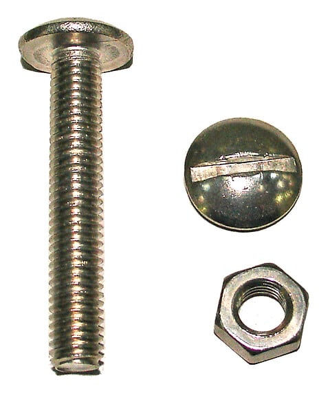 COTEKA - 12 boulons poêlier inox A2 5x30mm - large