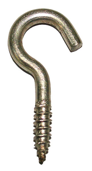 COTEKA - 5 crochets d'armoire inox A2 4x30mm - large