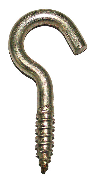 COTEKA - 2 crochets d'armoire inox A2 5x40mm - large