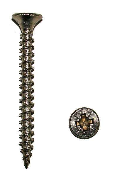 COTEKA - 25 vis aggloméré tête fraisée pozidriv inox A2 3x16mm - large