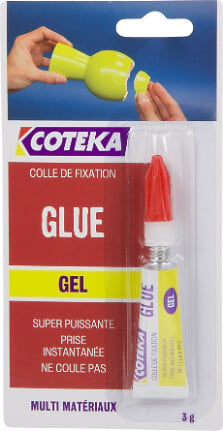 COTEKA - Colle glue gel 3Grs - large