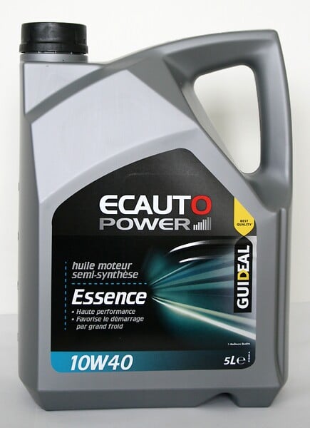 ECAUTO POWER - Huile moteur essence 10W40 bidon 5L - large