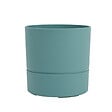 EDA - Pot de fleurs rond Aquaduo de 19,3 cm vert eucalyptus - vignette