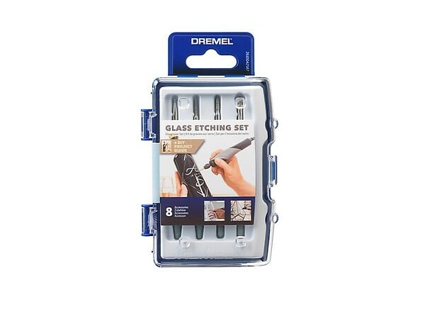 DREMEL - Coffret de gravure verre - 9 accessoires - Dremel C682 - large