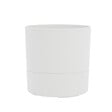 EDA - Pot de fleurs rond Aquaduo de 19,3 cm blanc ivoire - vignette