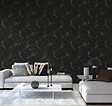 AS CREATION - Papier peint intissé imitation marbre Noir - L.0,53xl.10,05m - vignette