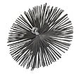 COTEKA - Hérisson rond - Acier - D200 sur carte - Vis femelle 12x130mm - vignette
