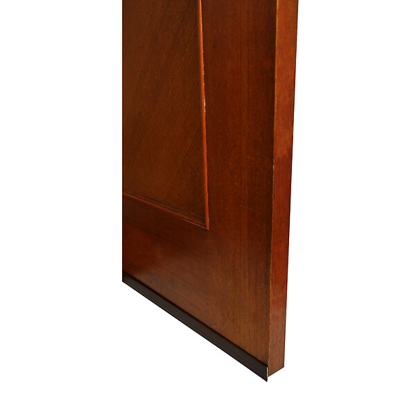 COTEKA - Bas de porte adhésif pvc marron 100cm - large
