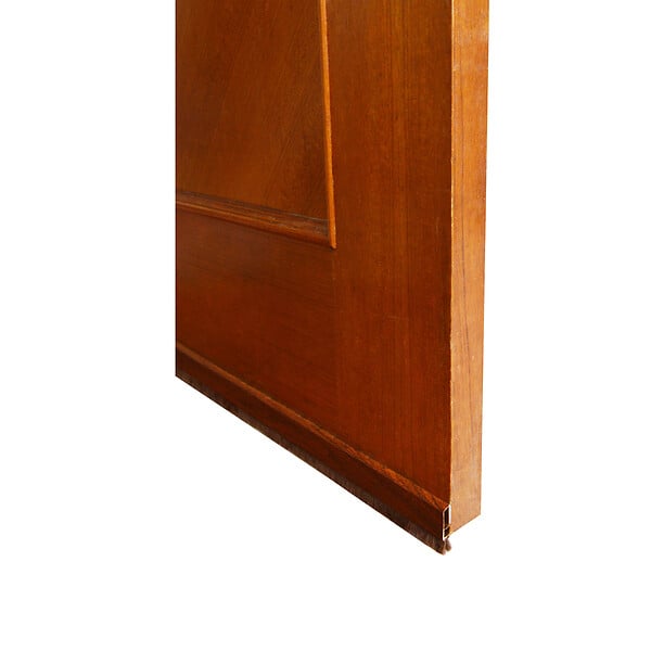 COTEKA - Bas de porte adhésif brosse aspect bois 100cm - large