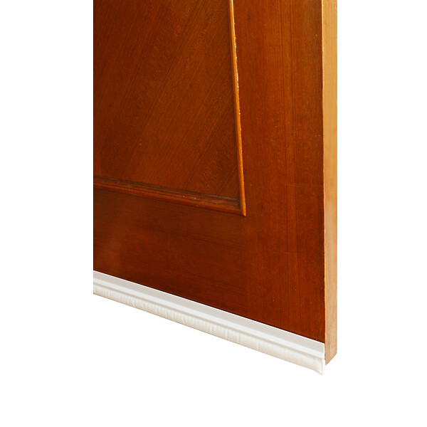 COTEKA - Bas de porte adhésif bourrelet - PVC - Blanc - 50mm - 1m - large