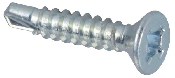 COTEKA - 100 vis tôle autoforeuse tête fraisée cruciforme 4.8x32mm - large