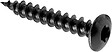 COTEKA - x20 vis pentures Torx acier zingué 7x40mm - vignette