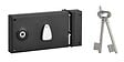 COTEKA - Serrure applique 140x82mm pêne dormant  tour 2 clés droite - vignette