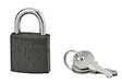COTEKA - Cadenas acier gris 25mm anse acier 3 clés - vignette