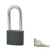 COTEKA - Cadenas acier gris 50mm anse  haute acier 3 clés - vignette