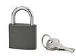 COTEKA - Cadenas acier gris 40mm anse acier 3 clés - vignette