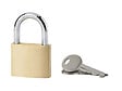 COTEKA - Cadenas laiton 40mm anse acier 2 clés - vignette