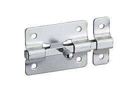 COTEKA - Targette acier chrome 75mm - large