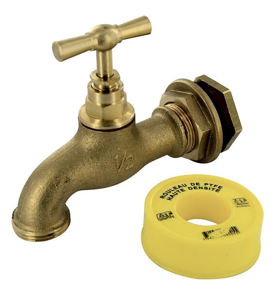 ECOUL - Kit cuve plastique de récupération d'eau - large
