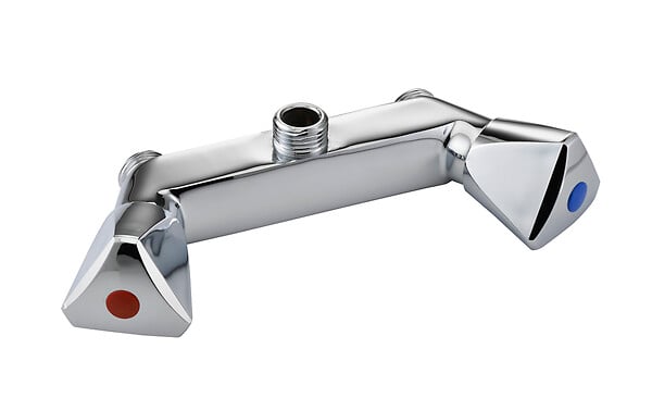 ECOUL - Melangeur de bain douche mural entraxe 60mm - large