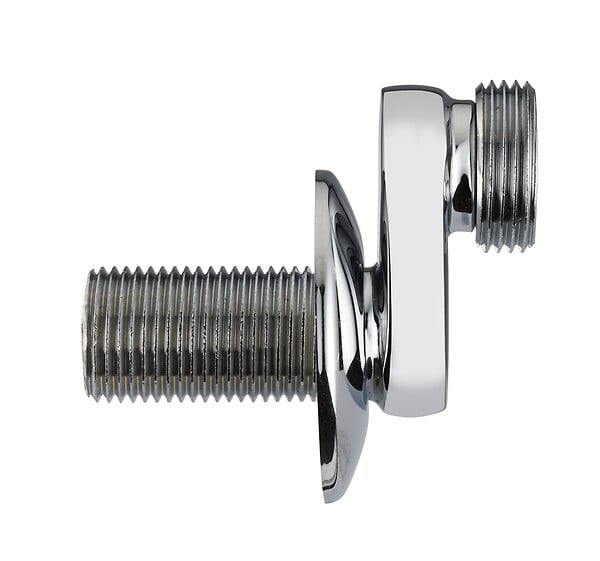 ECOUL - Raccord excentré 25mm chromé mâle-mâle 15x21-20x27 - large