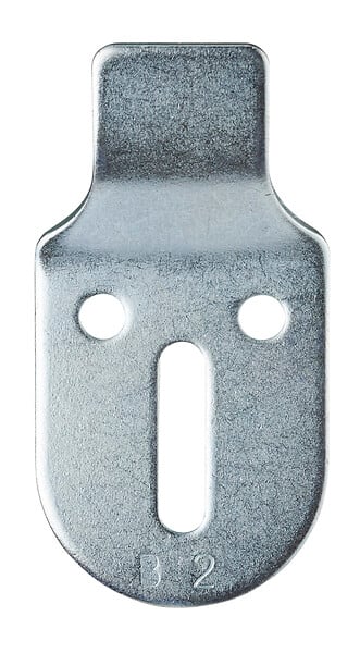 ECOUL - Patte de fixation de lavabo - Acier zingué - large